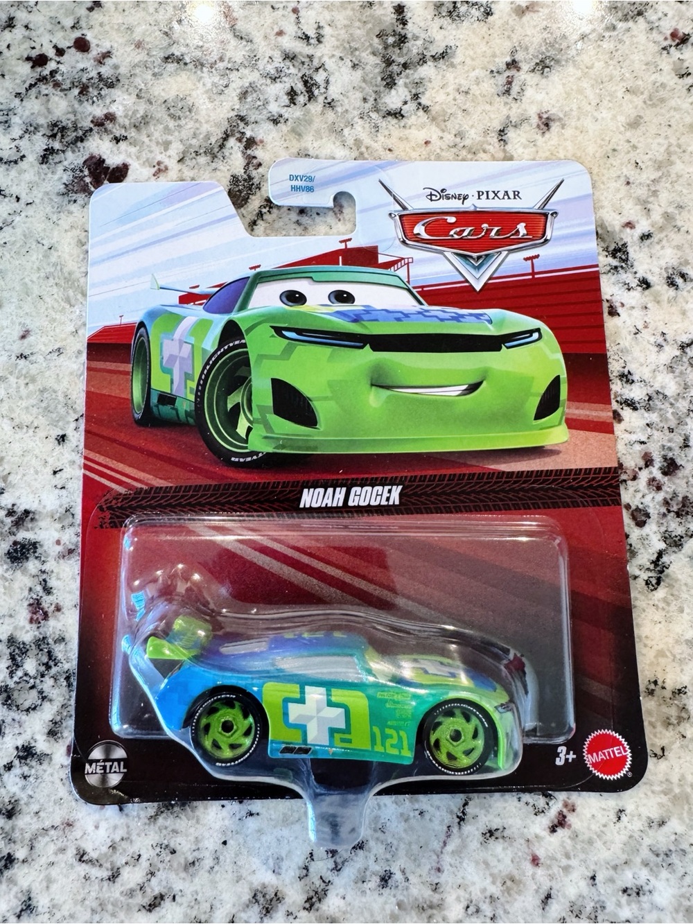 Disney Pixar Cars Noah Gocek Diecast Toy Mattel New Sealed